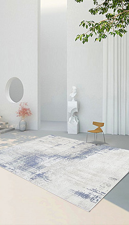现代北欧简约轻奢抽象几何艺术地毯地垫图案设计