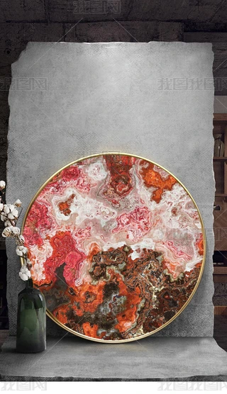 装饰画,抽象装饰,无框画,套装油画,凡高油画,夜晚咖啡厅,日出油画