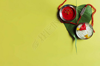 Raksha bandhan rakhi 뻨׺ kumkumraksha bandhan  Rakshabandhan ӡȽ߾ɫҶ