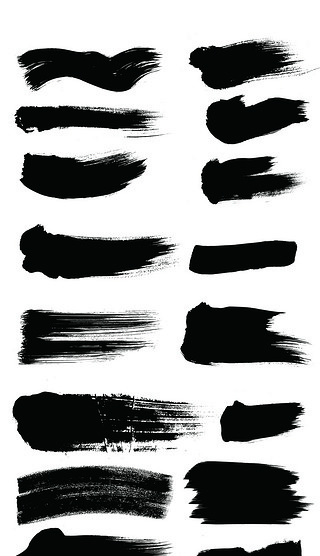 古风舞蹈背景高清大图免抠元素|国画笔触素材背景素材下载