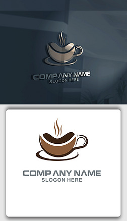 咖啡杯logo设计