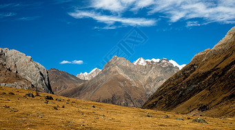 西藏那曲索县布加雪山自然风光4K延时实拍