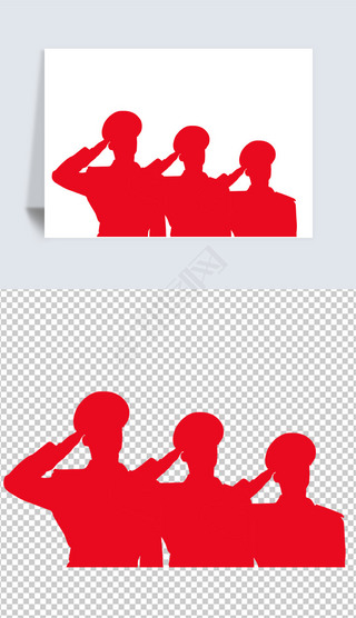 军人两人敬礼专题模板-军人两人敬礼图片素材下载-我图网