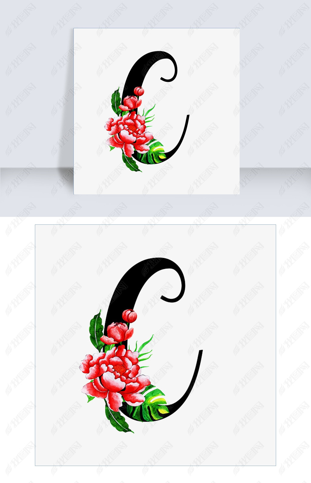 创意手绘手写体字母c下载-编号26356721-其他外国艺术字设计-我图网