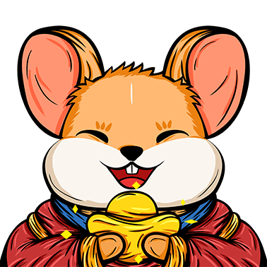 2020鼠年卡通可爱国潮老鼠gif元素