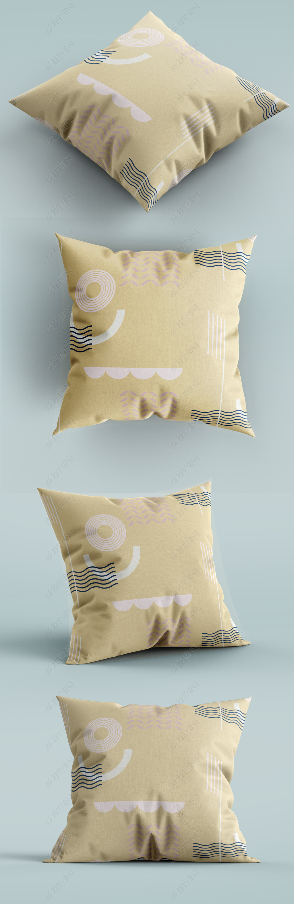 时尚图案抱枕