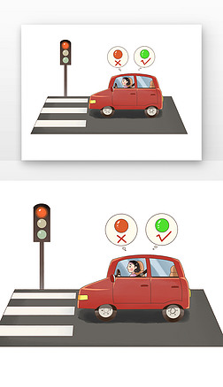 交通安全日注意事项开车遵守绿灯行