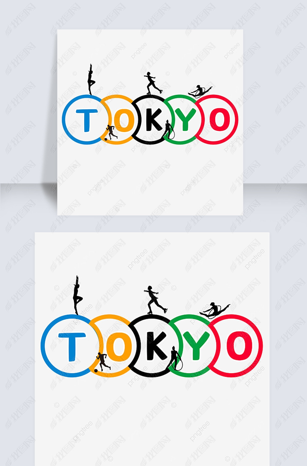 tokyo olympics 2020 silhouettes