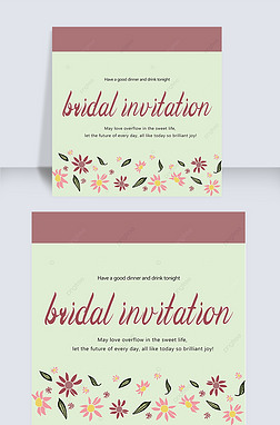 brideaid invitations instagram post cards