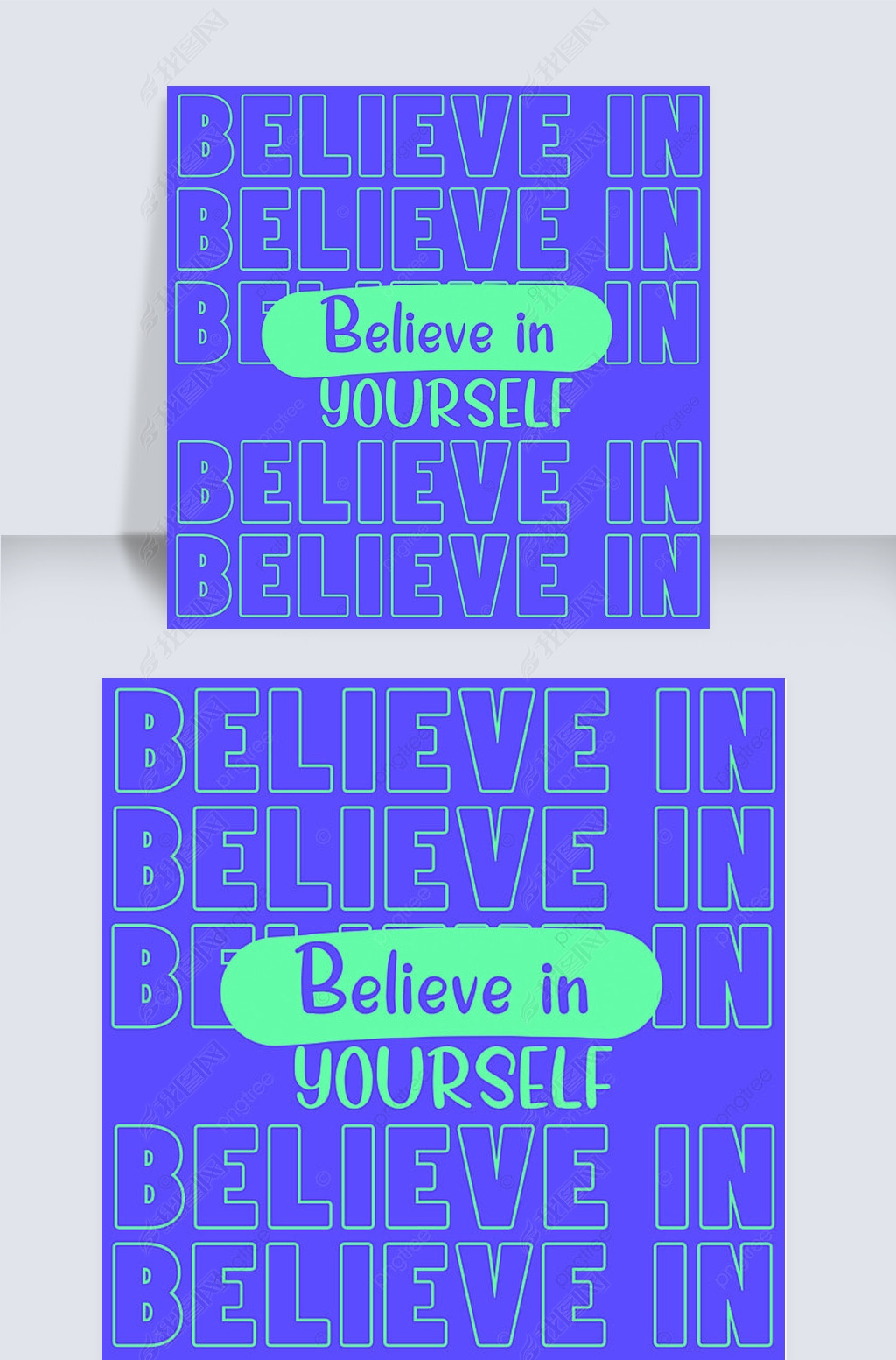 purple social media motivational quotes pop-up instagram post