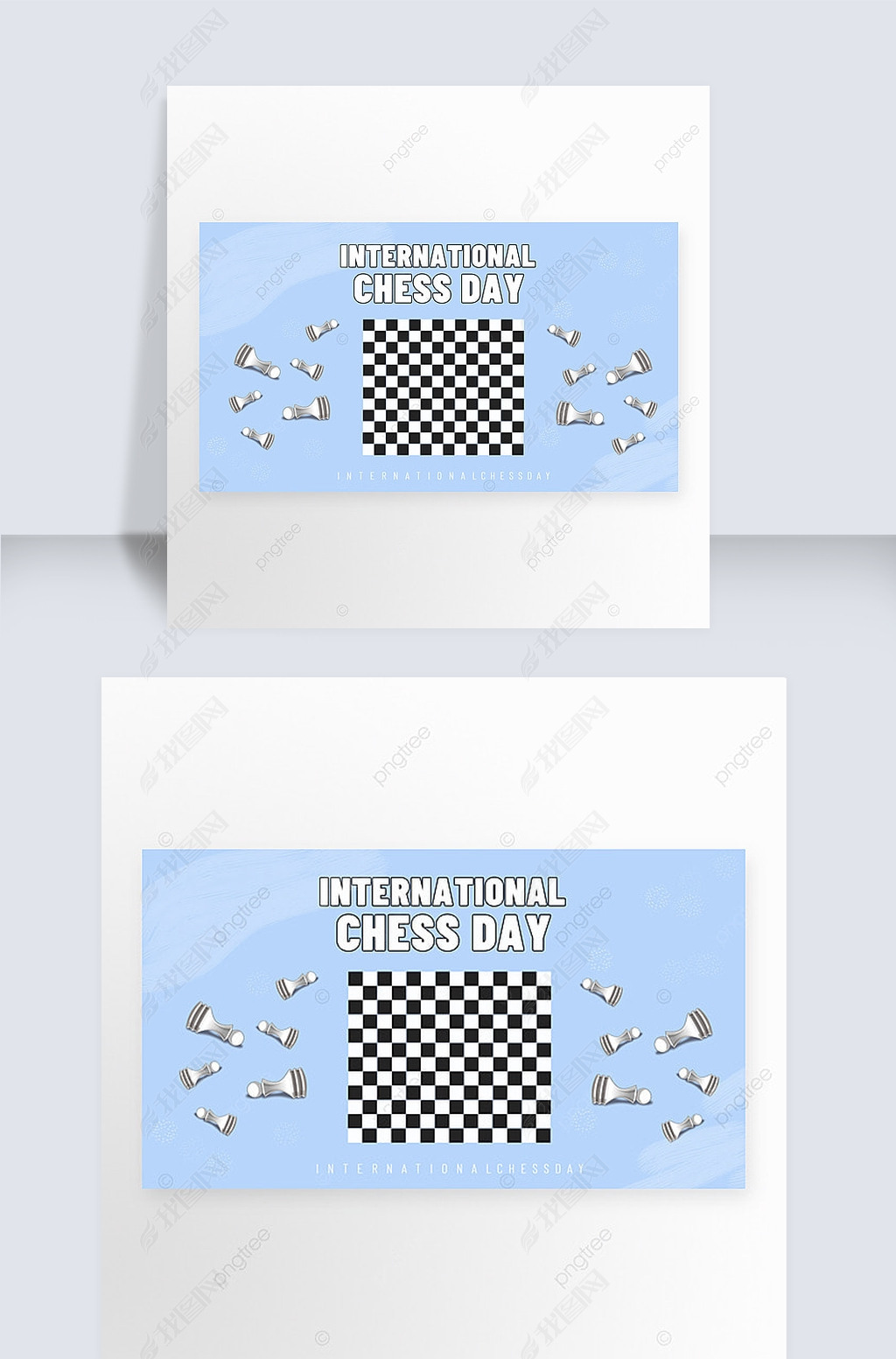 international chess day simple publicity