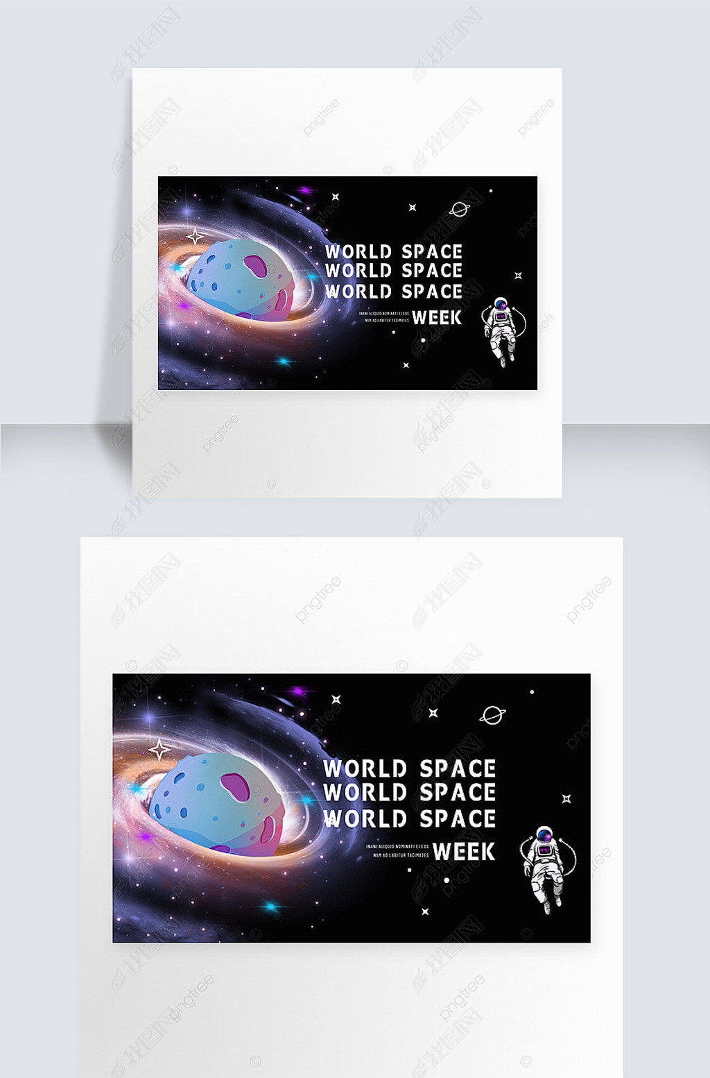 world space week festival poster