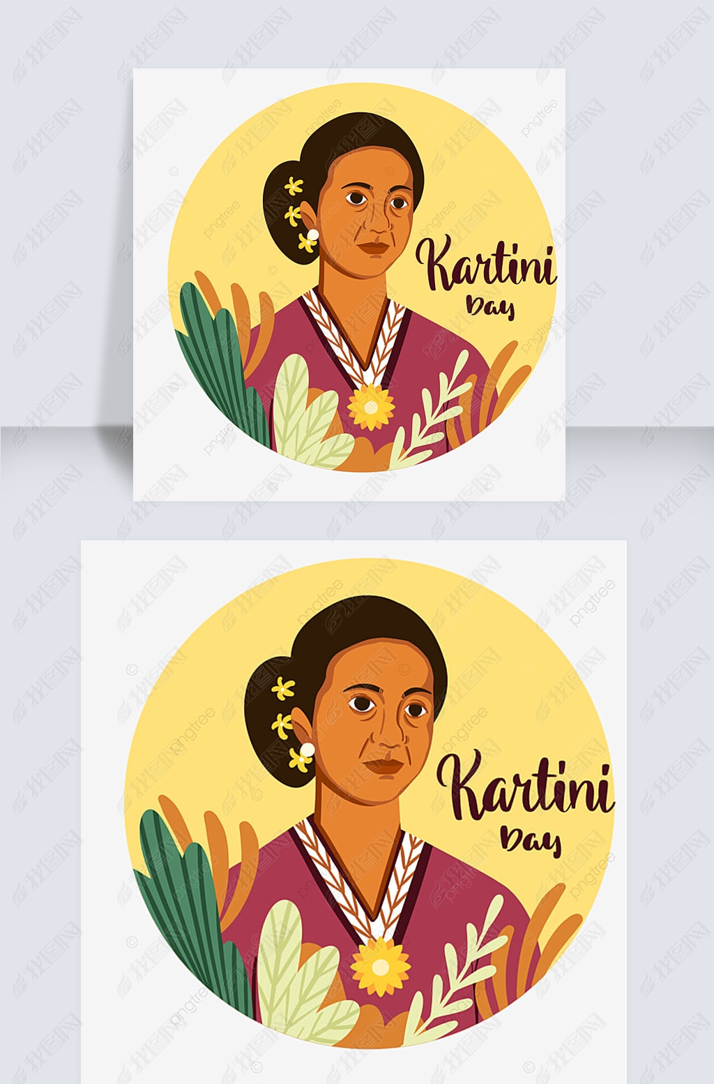 hand drawn kartini day