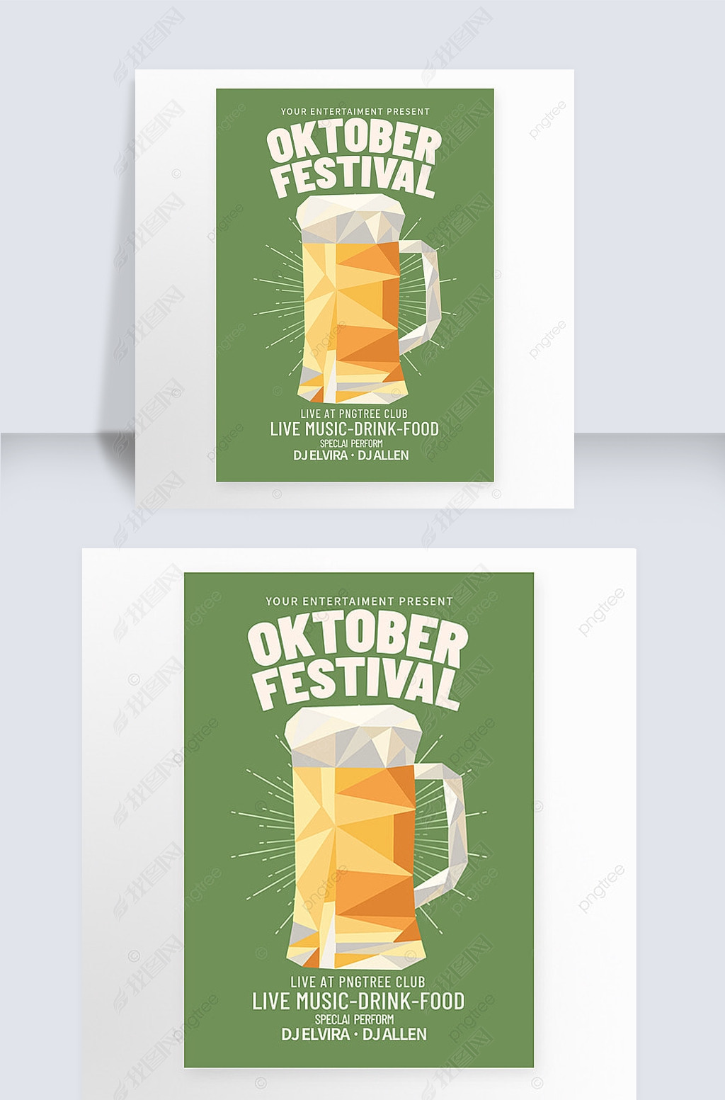 oktober fest flyer