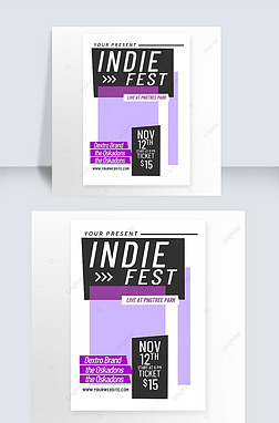 indie fest poster