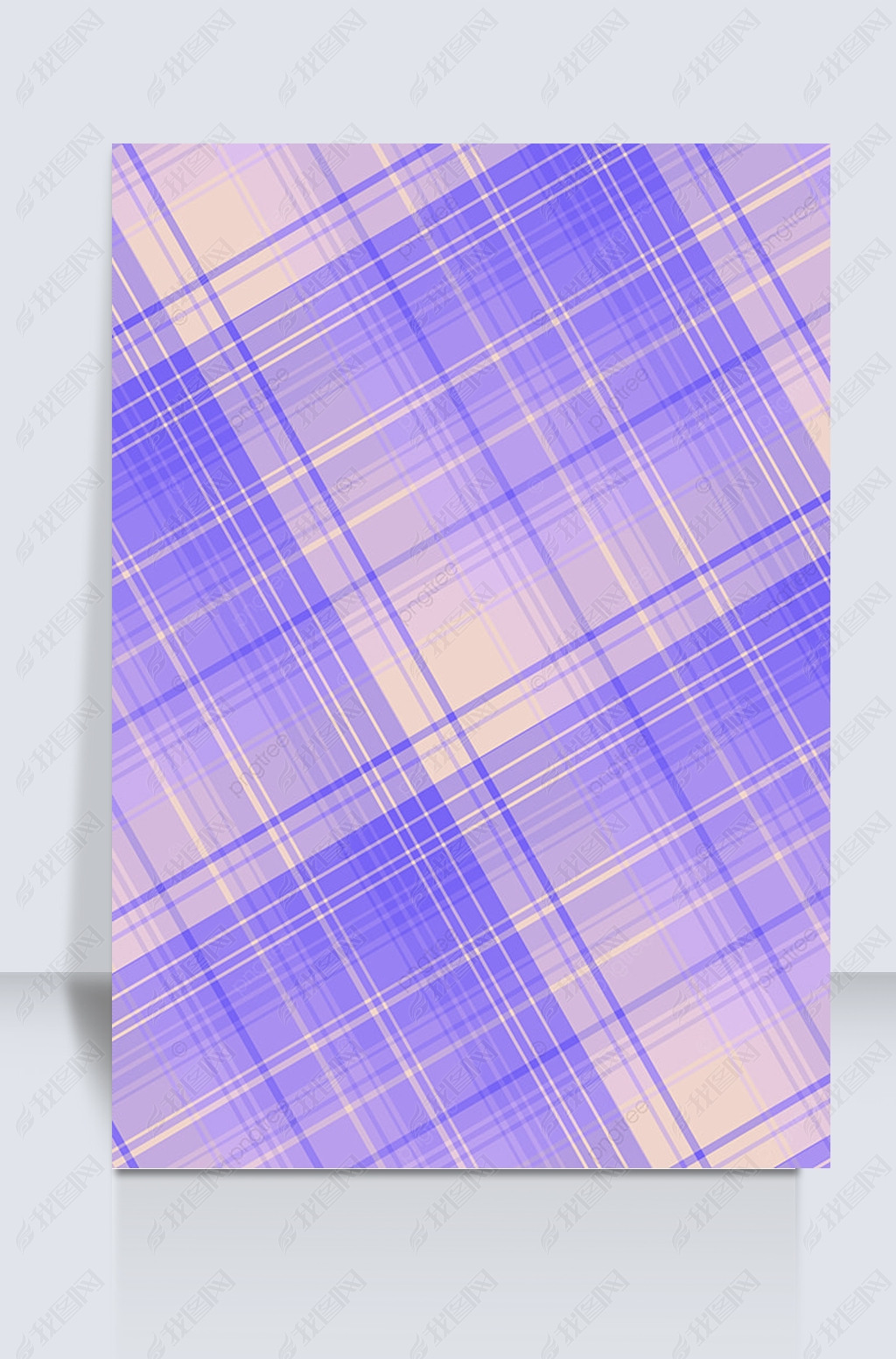 原创jk制服紫色格子纹理背景版权可商用