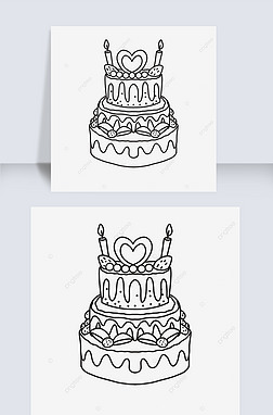 ˫㰮Ĳݮˮcake clipart black and white