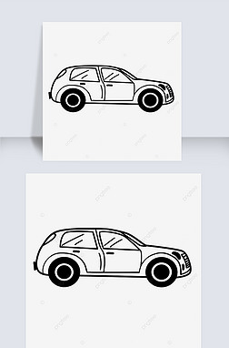 佻ͨС߸car black and white clipart