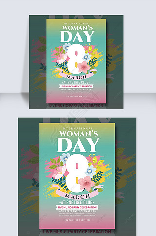 womens day flyer