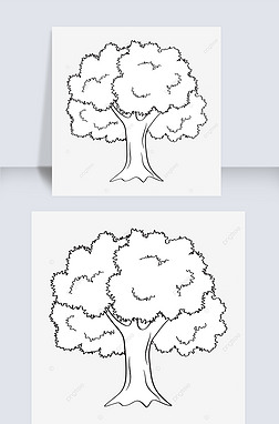 ڰʸ tree clipart black and white