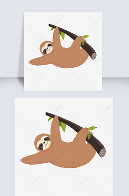 ͨɫҶsloth clipart