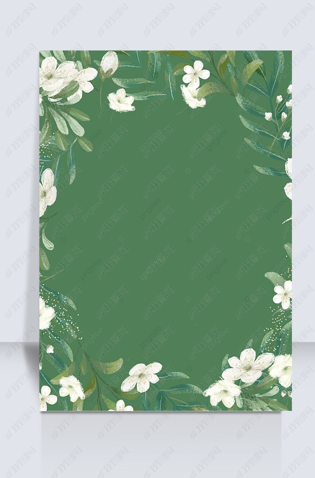 绿色花卉植物背景下载-编号25741171-其他-我图网