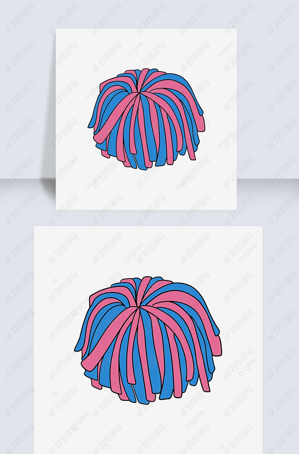 Ȳpom pom clipart