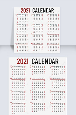 2021calendar2021Լ