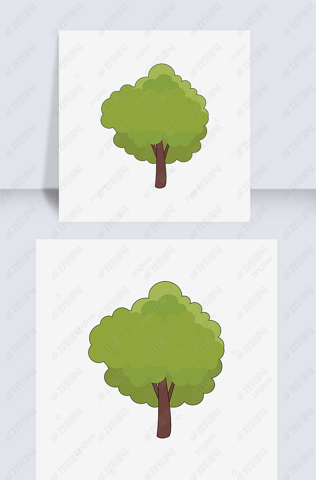 ɫԼͨزĴʻ tree clipart