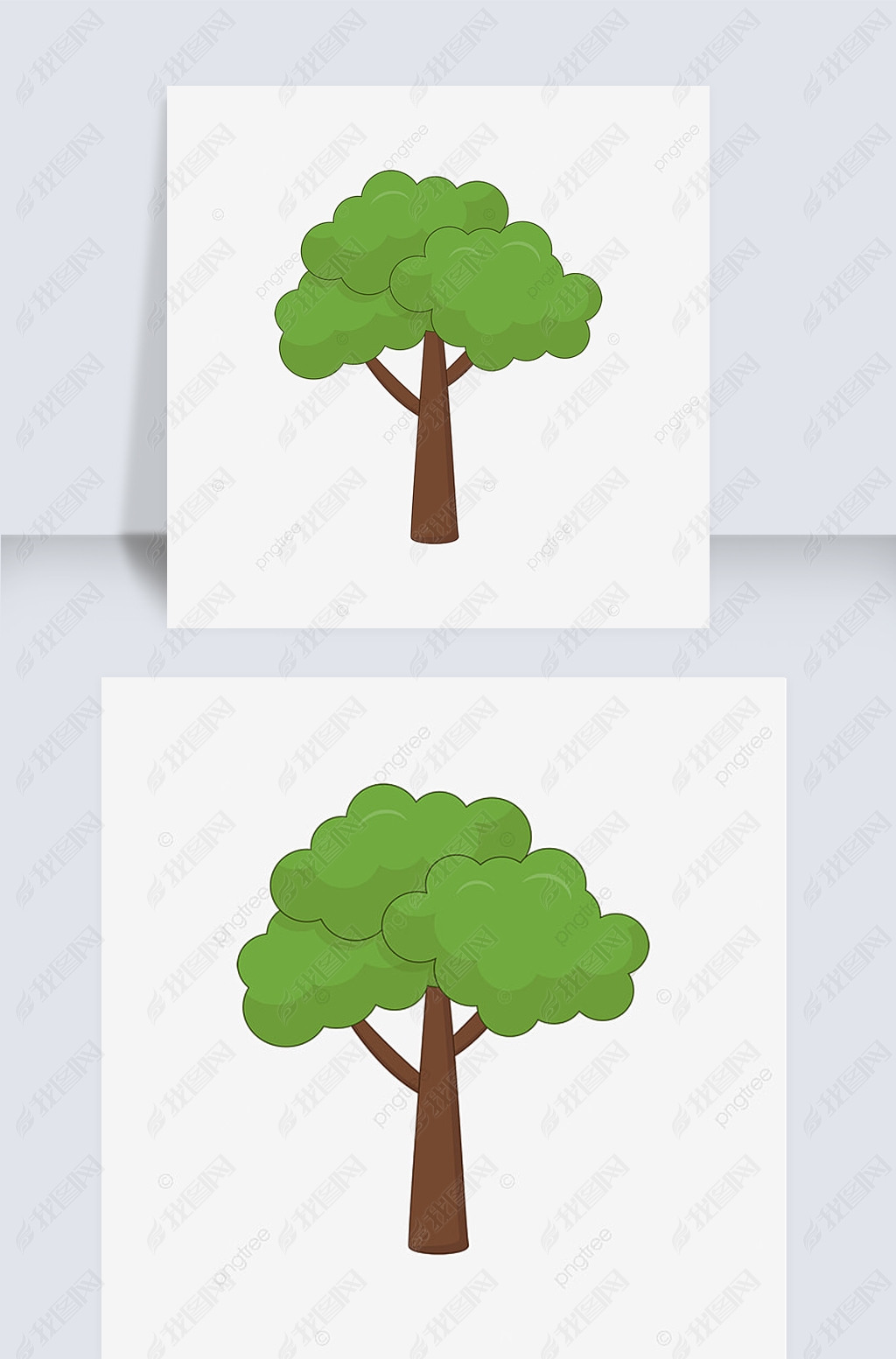 ɫïɭֿͨľز tree clipart