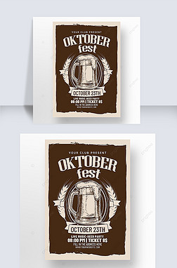 oktober fest flyer