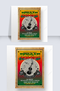 reggae music poster