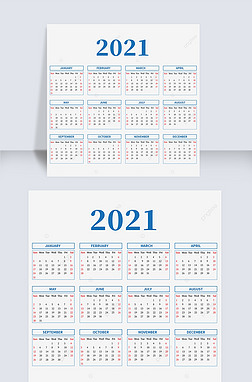 2021 calendar ŰԼ