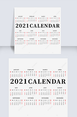 2021 calendar ŰԼʸ