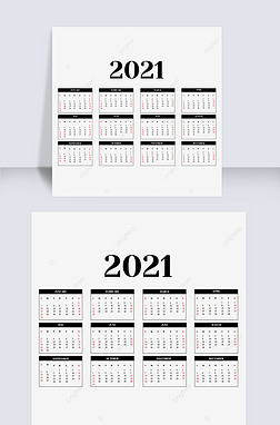 2021 calendar ʸŰԼ