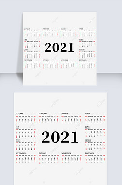 2021 calendar ŰԼ