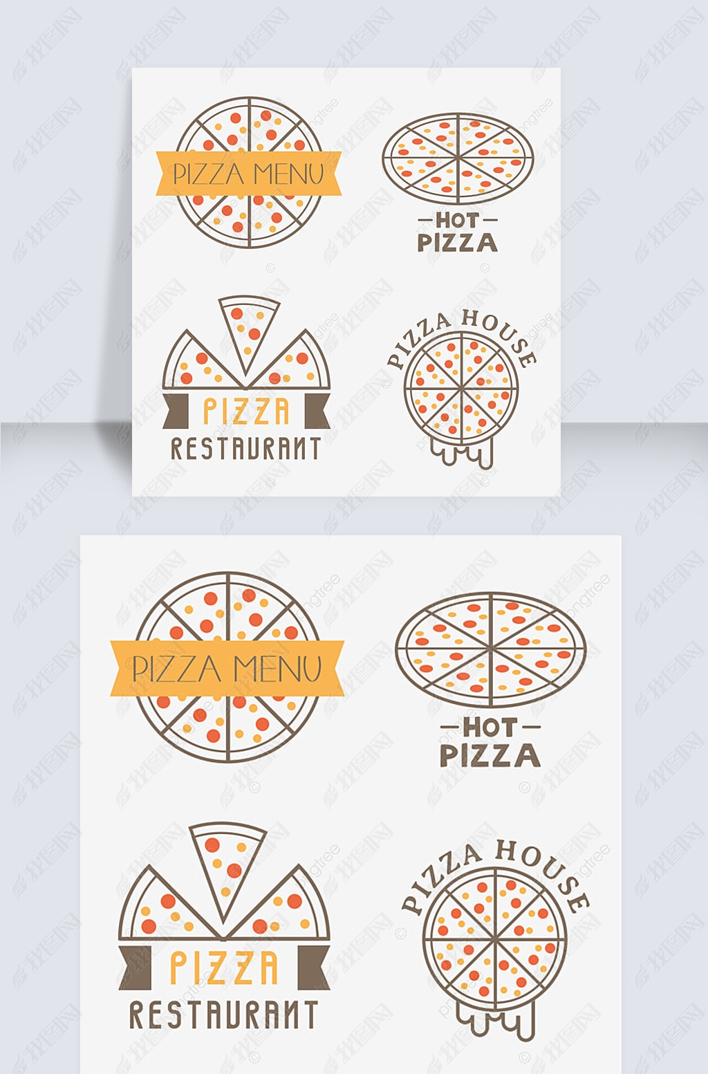 ߻pizza logo