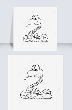 snake clipart black and white ɰС