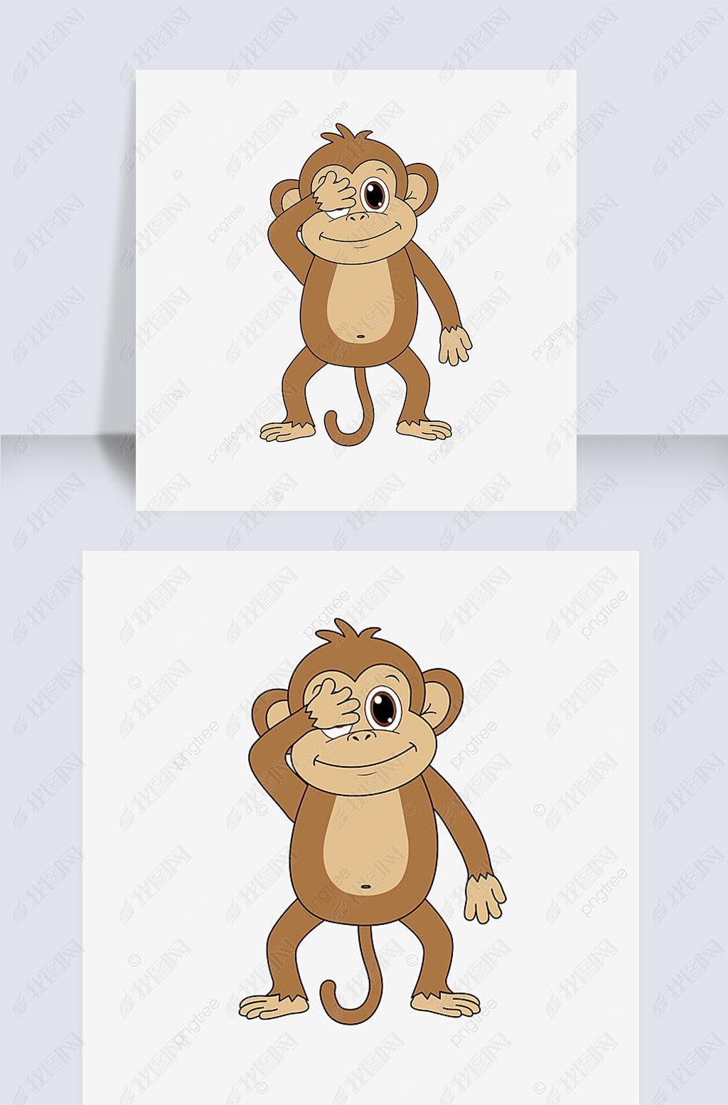 ͨʸӺ߱زļ monkey clipart