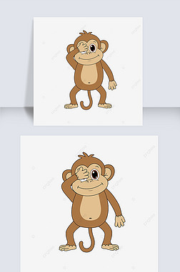 ͨʸӺ߱زļ monkey clipart