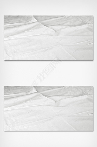 纯色白色棉布床单