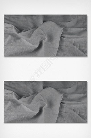 纯色布料灰色床单