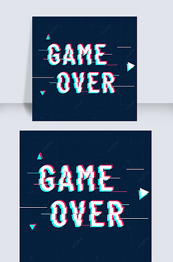 glitchϷgame over