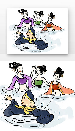 西游记盘丝洞猪八戒