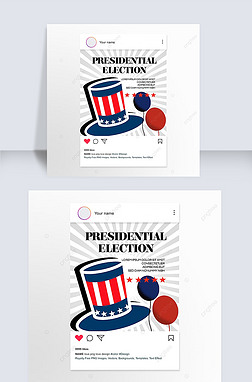 ѡpresidential electionͶƱsocial media post