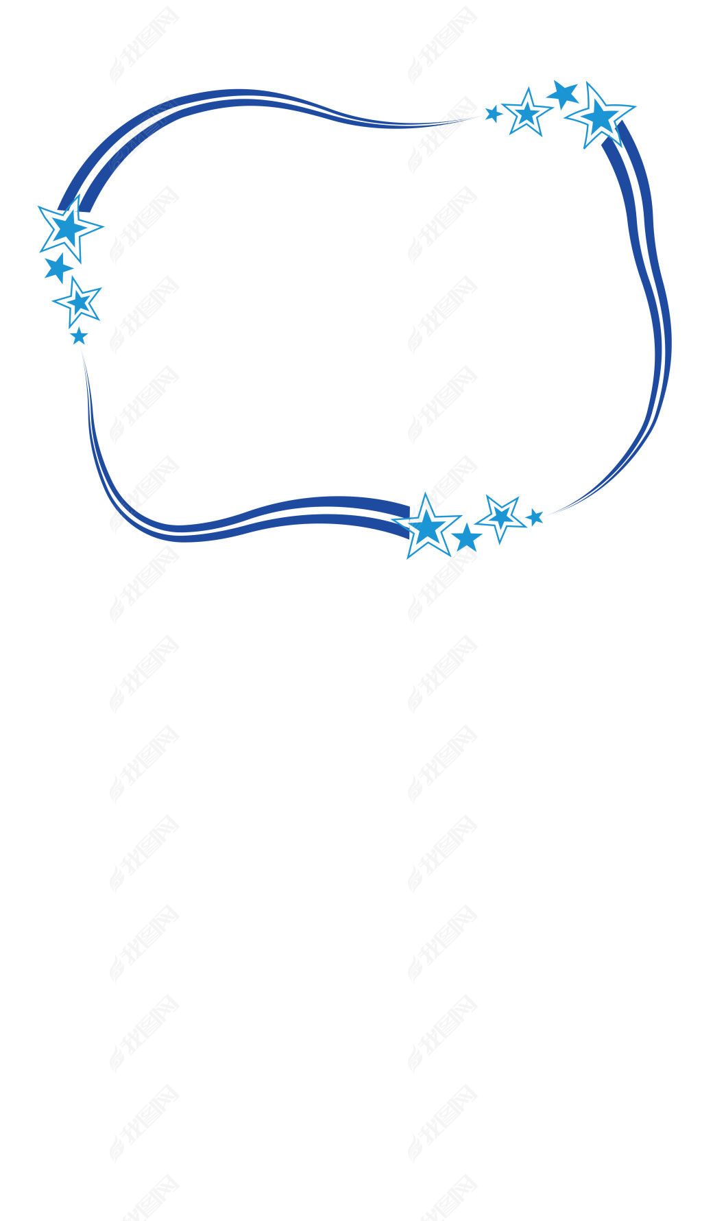 原创文字框文本框图文框边框外框手抄报装饰元素b1-版权可商用