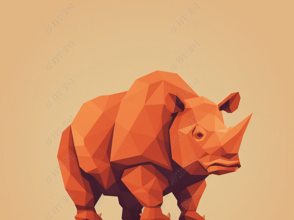 ϬţRhinoceros Animation in Pixar Style