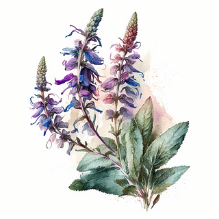 ˮʷ׵ϸڸͼSalvia miltiorrhiza Bunge