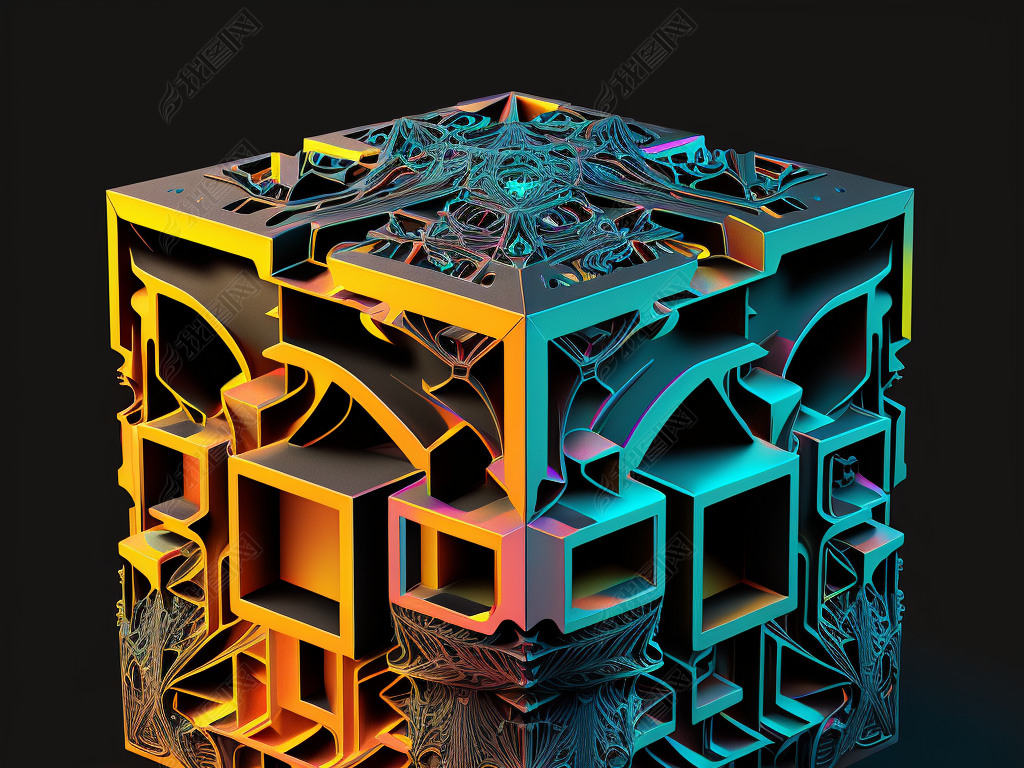 Greeble޺  3Dͼ  Cube Cube 3