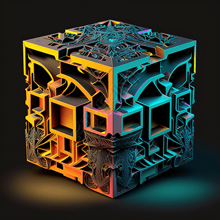 Greeble޺  3Dͼ  Cube Cube 3